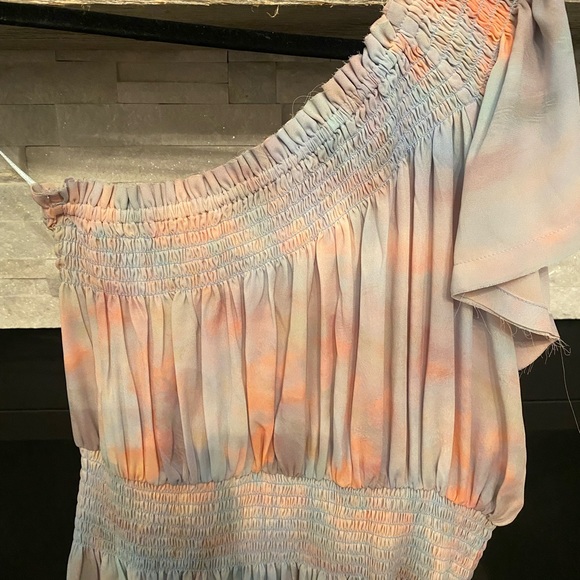 VICI- tie dye off the shoulder dress - Picture 6 of 9